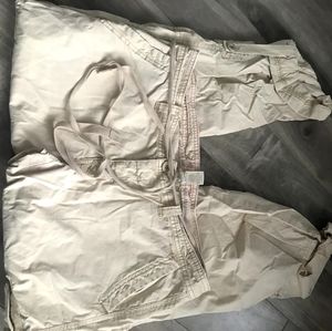American Eagle Cargo Pants Beige Women's Size 6